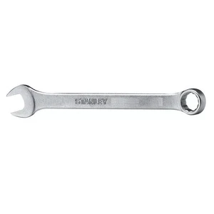LLAVE COMBINADA METRICA, COLA CORONA, 12 PUNTOS, APERTURA 38 MILIMETROS, LARGO DE 565 MILIMETROS. MARCA STANLEY