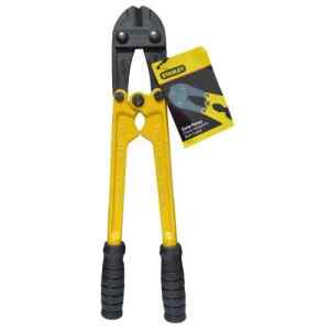 CORTA PERNOS, PARA USO PESADO, LARGO DE 18 PULGADAS, 457 MM, PESO 4 LIBRAS, CUERPO DE ACERO FORJADO. MARCA STANLEY