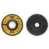 DISCO FLAP, 4-1/2 PULG X 7/8, GRANO GRUESO, METAL, PARA LIMPIEZA, PARA ESMERILAR, PULIR, FLAP DISK. MARCA DEWALT