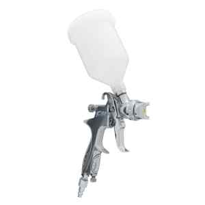 PISTOLA DE PINTAR DE GRAVEDAD, NEUMATICA, 4.5 CFM A 40 PSI, BOQUILLA 1.4 MM, VASO 20 ONZAS. MARCA CAMPBELL HAUSFELD