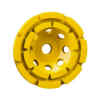 COPA DE DIAMANTE, DOBLE FILA, 4 PULG, PARA DESBASTAR CONCRETO. MARCA DEWALT