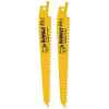 SET DE 2 CUCHILLAS PARA SIERRA SABLE, 6 DIENTES X PULG, 6 PULG LARGO, CORTES GENERALES EN MADERA. MARCA DEWALT