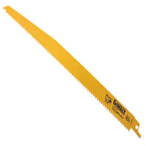 CUCHILLA PARA SIERRA SABLE, 12 PULG, 6 DIENTES X PULG, CORTES GENERALES EN MADERA. MARCA DEWALT