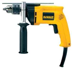 BARRENO/TALADRO PERCUTOR, 800 WATTS, CONCRETO METAL Y MADERA, 1/2 PULG, VELOCIDAD VARIABLE. MARCA DEWALT