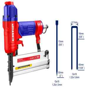 CLAVADORA Y ENGRAPADORA 2 EN 1,CLAVOS 5/8 A 2 PULG,GRAPAS 5/8 A 1-5/8 PULG, CON 1,000 CLAVOS Y 200 GRAPAS.MARCA EMTOP.
