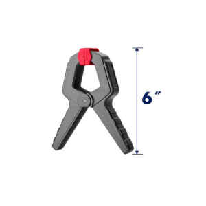 PINZAS DE RESORTE, 6 PULGADAS. MARCA EMTOP