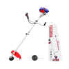 CHAPEADORA A GASOLINA, MOTOR 42.7 CC POTENCIA, 2 HP,VELOCIDAD MAX 9,000 RPM. MARCA EMTOP