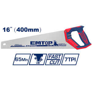 SERRUCHO PROFESIONAL 16 PULG, MARCA EMTOP.