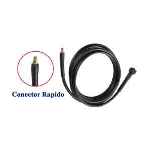 MANGUERA DE ALTA PRESION PARA HIDROLAVADORA MODELO ULHPW1801 , LONGITUD 5 METROS, CONECTOR RAPIDO. MARCA EMTOP