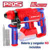 ROTOMARTILLO SDS PLUS INALAMBRICO, 20 VOLTIOS, MOTOR SIN CARBONES, 1.5 JOULES, SIN BATERIAS NI CARGADOR. MARCA EMTOP