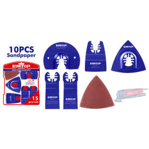 SET DE 15 PIEZAS PARA MULTIHERRAMIENTA. MARCA EMTOP