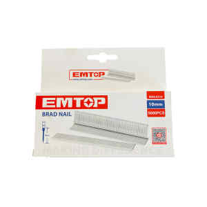 CAJA DE 5000 CLAVILLOS, CALIBRE 18, 3/8 PULG,10 MM, PARA EL MODELO ESGU1001. MARCA EMTOP