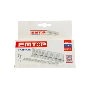 CAJA DE 5000 CLAVILLOS, CALIBRE 18, 3/8 PULG,10 MM, PARA EL MODELO ESGU1001. MARCA EMTOP