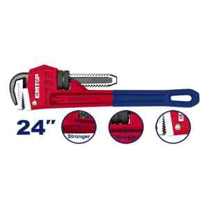 LLAVE DE TUBO STILLSON, DE 24 PULGADAS, PARA PLOMERIA. MARCA EMTOP