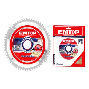 DISCO DE SIERRA, 7-1/4 PULG, 24 DIENTES, EJE DE 20MM, 25/32 PULG, PARA MADERA. MARCA EMTOP