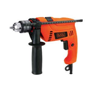 BARRENO PERCUTOR, CONCRETO, METAL Y MADERA, 550 WATTS, 1/2 PULG. MARCA BLACK AND DECKER