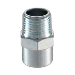 CONECTOR ADAPTADOR, REDUCIDOR DE 3/8 A 1/4 PULG, DE BRONCE, PARA COMPRESOR. MARCA CAMPBELL HAUSFELD