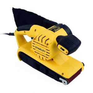 LIJADORA DE BANDA, 3 X 21 PULG, 900 WATTS, VELOCIDAD VARIABLE. MARCA STANLEY