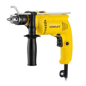 BARRENO PERCUTOR, CONCRETO, METAL Y MADERA, 1/2 PULG, 600 WATTS. MARCA STANLEY