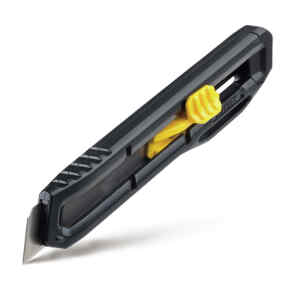 CUCHILLA SNAP-OFF, BASIC, ANCHO DE HOJA DE 3/4 PULGADAS, 15 SEGMENTOS, BLOQUEO LATERAL. MARCA STANLEY