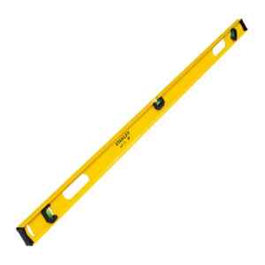 NIVEL DE ALUMINIO, 48 PULGADAS DE LARGO, 1,220 MM. MARCA STANLEY