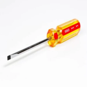 DESTORNILLADOR PRO PLANO, PUNTA GABINETE, PUNTA 3/16 PULG, LARGO BARRA 4 PULG, LARGO TOTAL 8-1/4 PULG. MARCA STANLEY