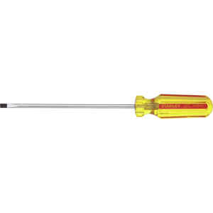 DESTORNIILLADOR PRO PLANO, PUNTA GABINETE, PUNTA 3/16 PULG, LARGO BARRA 6 PULG, LARGO TOTAL 10-1/4 PULG. STANLEY
