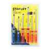 JUEGO DE 6  DESTORNILLADORES PRO, 4 PLANOS Y 2 PHILLIPS. MARCA STANLEY