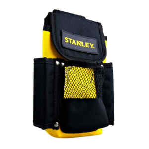 CARTUCHERA CON BOLSILLOS, LARGO 9 PULGADAS, PROFUNDIDAD 4-1/2 PULGADAS, ALTO 2-1/2 PULGADAS. MARCA STANLEY