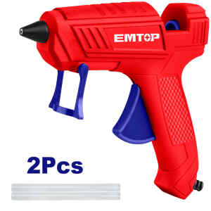 PISTOLA DE SILICON 20 WATTS DE POTENCIA. MARCA EMTOP