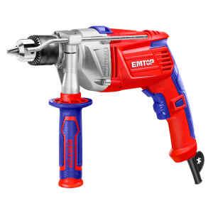 BARRENO PERCUTOR, DE 1/2 PULG, 1,100 WATTS, CONCRETO, METAL Y MADERA. MARCA EMTOP