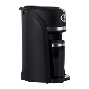 Cafetera con Molino integrado y individual con vaso de viaje – PREMIUM