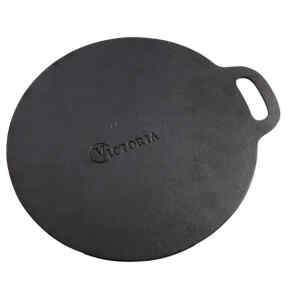 Comal de hierro fundido Crepe Pan, Dosa, Roti Tawa, Budare – VICTORIA