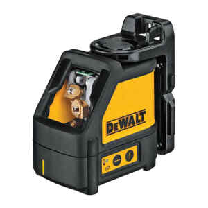 Nivel Laser, 15 Metros, 2 Lineas Rojas, Linea Horizontal Y Vertical. Marca Dewalt