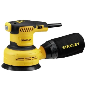 LIJADORA ROTO-ORBITAL, VELOCIDAD VARIABLE, 5 PULGAGAS, 300 WATTS, 13,000 OPM. MARCA STANLEY