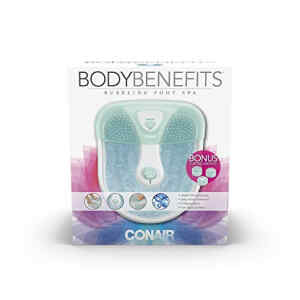Masajeador de pies con burbujas – CONAIR