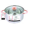 Olla de acero inoxidable de 4.6 litros – ELLE