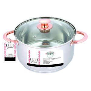 Olla de acero inoxidable de 4.6 litros – ELLE