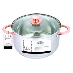 Olla de acero inoxidable de 4.6 litros – ELLE
