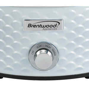 Olla de cocimiento lento Blanca de 4 litros – BRENTWOOD