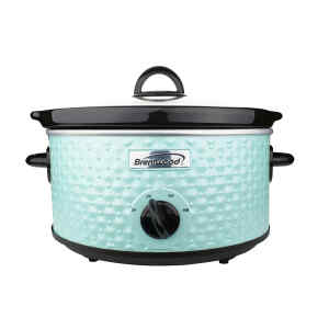 Olla de cocimiento lento Turquesa de 3 litros – BRENTWOOD
