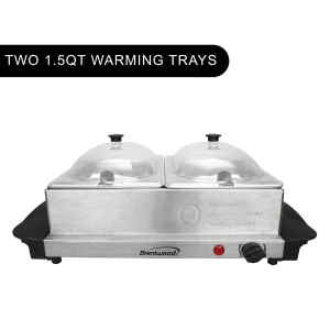 Servidor para buffet de 2 bandejas – BRENTWOOD