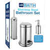 Set de 3 accesorios para baño de Acero inoxidable – EUROHOME