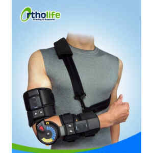 Soporte de codo ROM con cabestrillo – ABM MEDICAL CARE