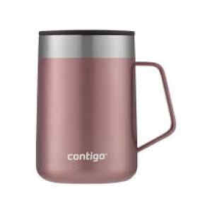 Taza de acero inoxidable con tapa a prueba de salpicaduras – CONTIGO