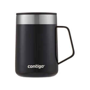 Taza de acero inoxidable con tapa a prueba de salpicaduras – CONTIGO