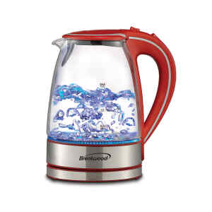 Tetera electrica de vidrio de 1,7 L. – BRENTWOOD