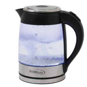 Tetera electrica de vidrio de 1,8 L. – PREMIUM