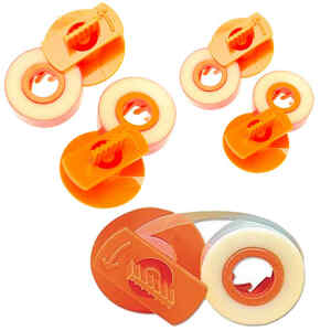 Unidad de corrector para maquina de escribir punto NARANJA