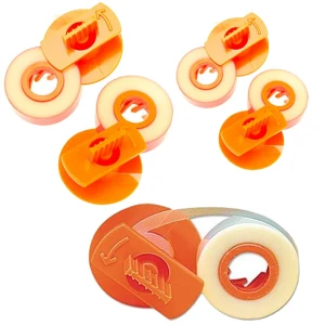 Unidad de corrector para maquina de escribir punto NARANJA
